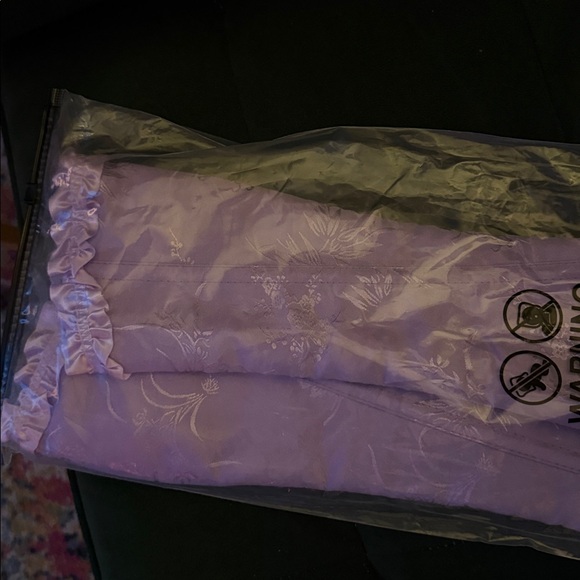 Elegant Purple Corset Top - Picture 5 of 5